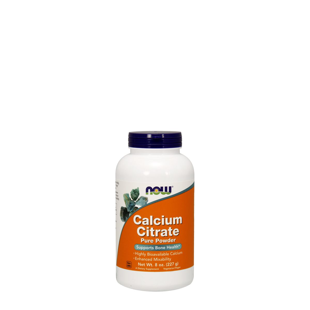 Kálcium citrát por, Now Calcium Citrate Pure Powder, 227 g