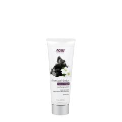 Mélytisztító arcmaszk aktív szénnel, Now Charcoal Detox Facial Mask, 118 ml