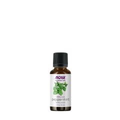 Borsmenta illóolaj, Now 100% Pure Peppermint Essential Oil, 30 ml