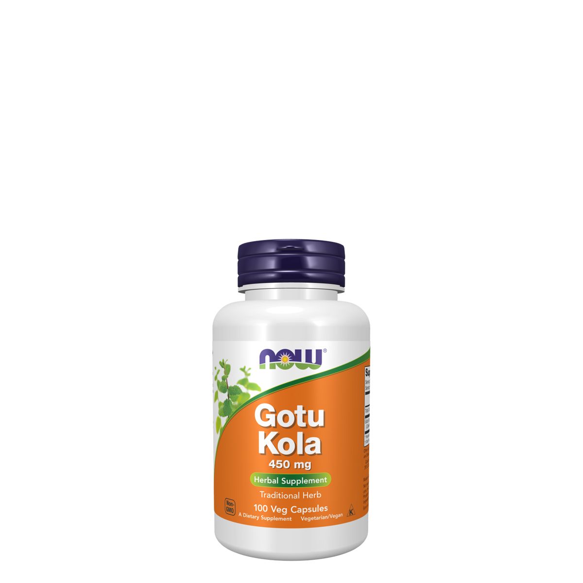 Memória és keringés javító ázsiai gázló 450 mg, Now Gotu Kola, 100 kapszula