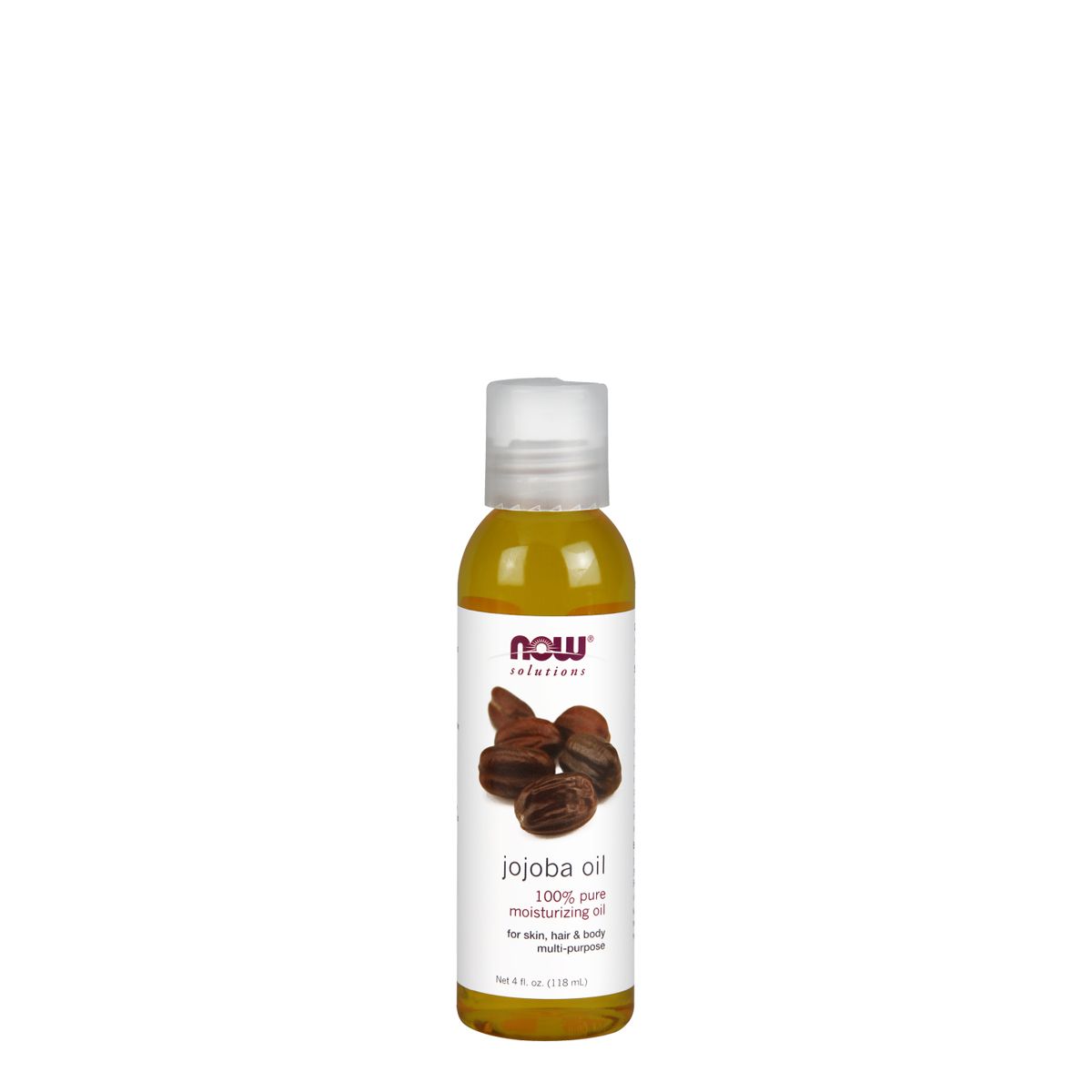 100%-os tisztaságú hidratáló jojoba olaj, Now Jojoba Oil, 118 ml