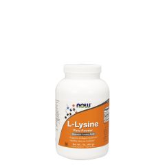 L-lizin aminosav por, Now L-Lysine Powder, 454 g