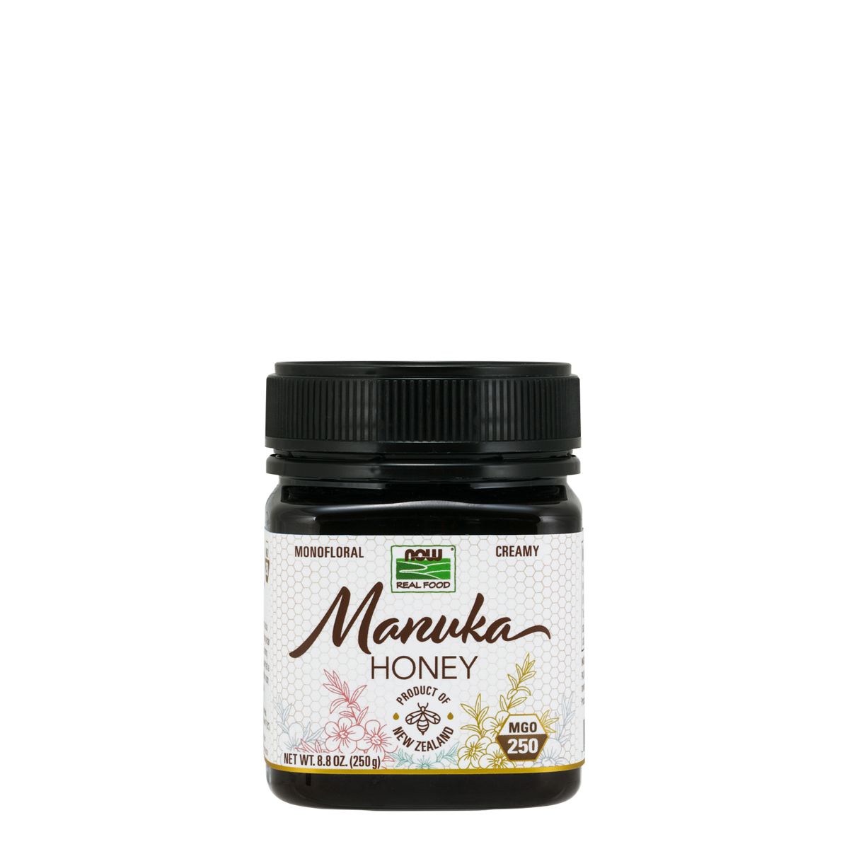 Új-zélandi manuka méz, Now Manuka Honey, 250 g