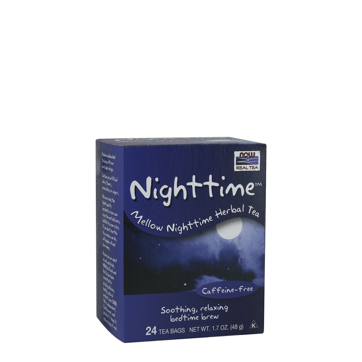 Alvássegítő gyógynövény tea, Now Nighttime Tea, 24 adag, 48 g