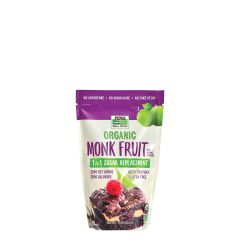 Bio monk fruit + eritrit édesítőszer keverék, Now Organic Monk Fruit with Erythritol, 454 g