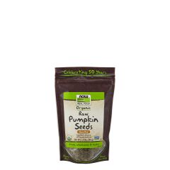 Bio nyers sózatlan tökmag, Now Organic Pumpkin Seeds, 340 g