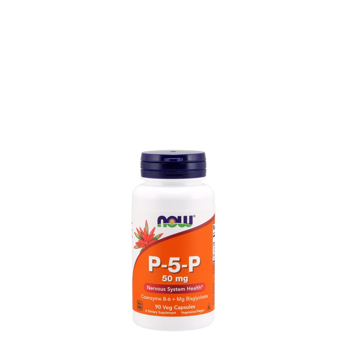 Piridoxál-foszfát 50 mg, Now P-5-P, 90 kapszula