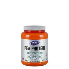 Borsófehérje, GMO mentes ízesítetlen növényi fehérje, Now Pea Protein, 907 g