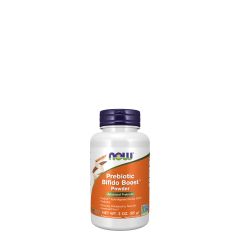 XOS fejlett prebiotikum por, Now Prebiotic Bifido Boost Powder, 85 g