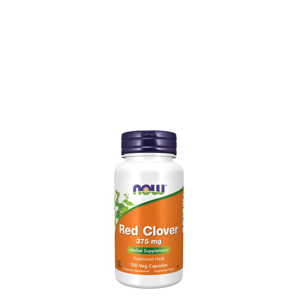 Vörös lóhere 375 mg, Now Red Clover Herbal Supplement, 100 kapszula