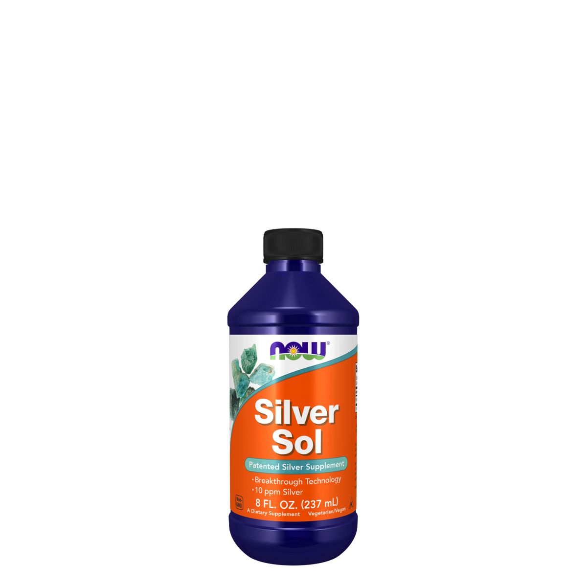 Ezüst kolloid folyadék 50 mcg, Now Silver Sol, 237 ml