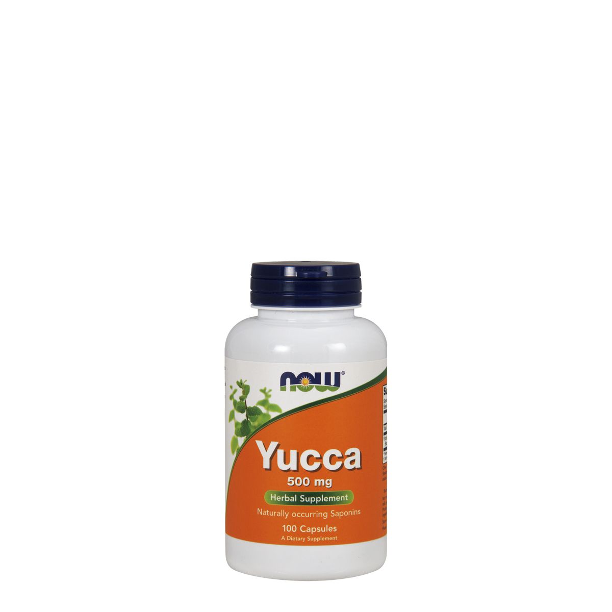 Jukka 500 mg, Now Yucca Herbal Supplement, 100 kapszula