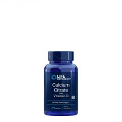 Kálcium citrát D-vitaminnal, Life Extension Calcium Citrate, 200 kapszula