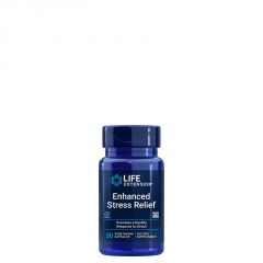 Stresszoldó komplex citromfűvel és teaninnal, Life Extension Enhanced Stress Relief, 30 kapszula