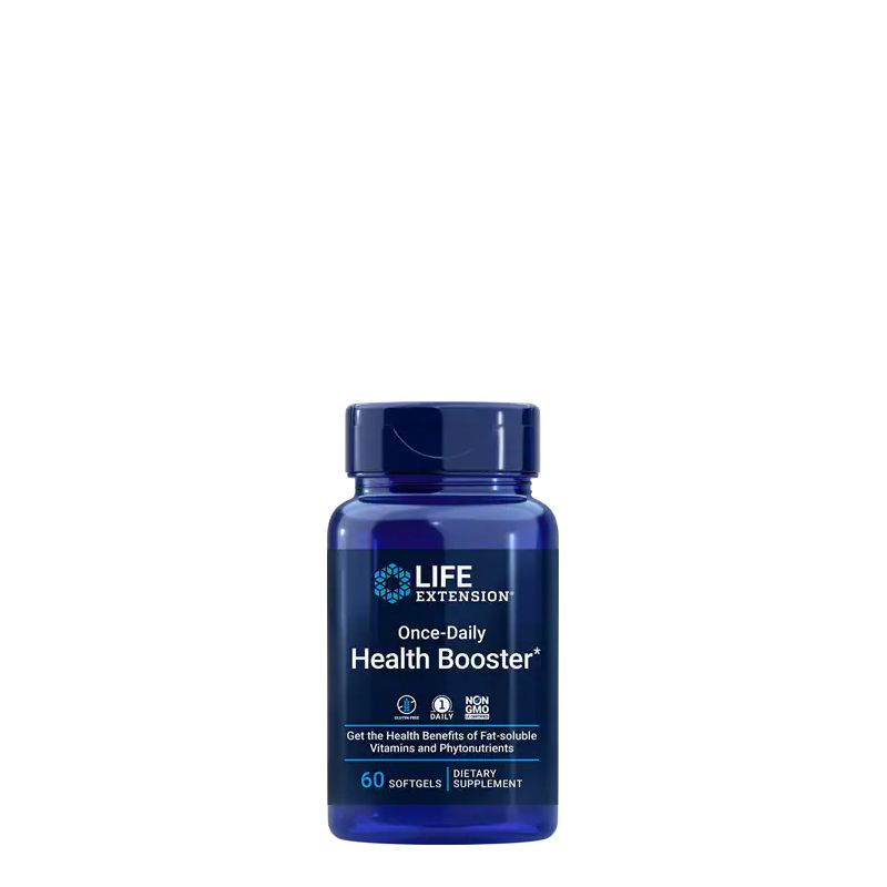 Egészségfokozó komplex speciális vitaminokkal és fitonutriensekkel, Life Extension Health Booster, 60 kapszula