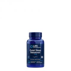 Alvássegítő komplex 5 mg melatoninnal, Life Extension Quiet Sleep Melatonin, 60 kapszula