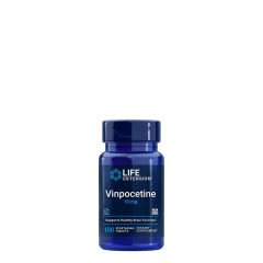 Vinpocetin, agyi vérellátást fokozó formula, 10 mg, Life Extension Vinpocetine, 100 tabletta