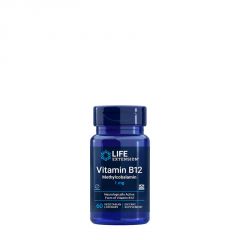 B12-vitamin metilkobalamin 1 mg, Life Extension Vitamin B12, 60 tabletta