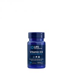 D-vitamin 5000 IU, Life Extension Vitamin D3 125 mcg, 60 kapszula