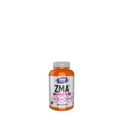Cink-magnézium B-6 vitaminnal, Now ZMA, 180 kapszula