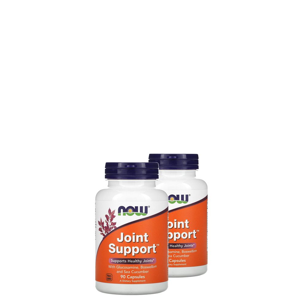 Ízületvédő glükozamin, boswellin és tengeri uborka kivonat, Now Joint Support, 2x90 kapszula