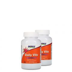 Napi multivitamin és ásványianyag komplex, Now Daily Vits, 2x250 tabletta