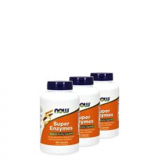 Emésztőenzim komplex, Now Super Enzymes, 3x180 kapszula