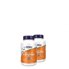 Dupla dózisú L-arginin 1000 mg, Now Double Strength L-Arginine, 2x120 tabletta