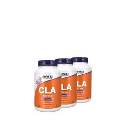 CLA 800 mg testsúly menedzsment, Now CLA, 3x180 kapszula