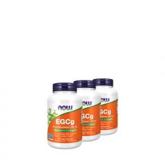 EGCG zöldtea kivonat, Now EGCG Green Tea Extract, 3x180 kapszula