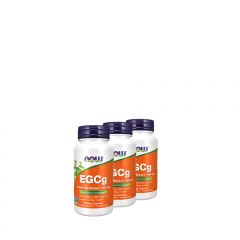 EGCG zöldtea kivonat, Now EGCG Green Tea Extract, 3x90 kapszula