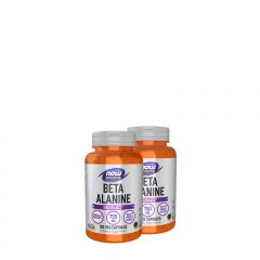 Béta-alanin 750 mg, Now Beta Alanine, 2x120 kapszula