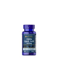 Alfa-liponsav ALA 600 mg, Puritan's Pride Alpha-Lipoic Acid, 60 kapszula
