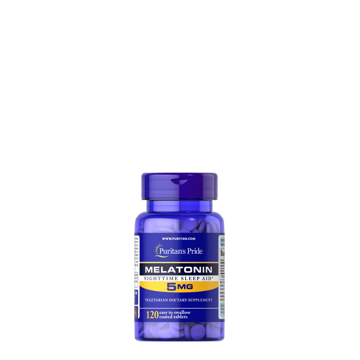 Melatonin 5 mg, Puritan's Pride Melatonin 5 mg, 120 tabletta