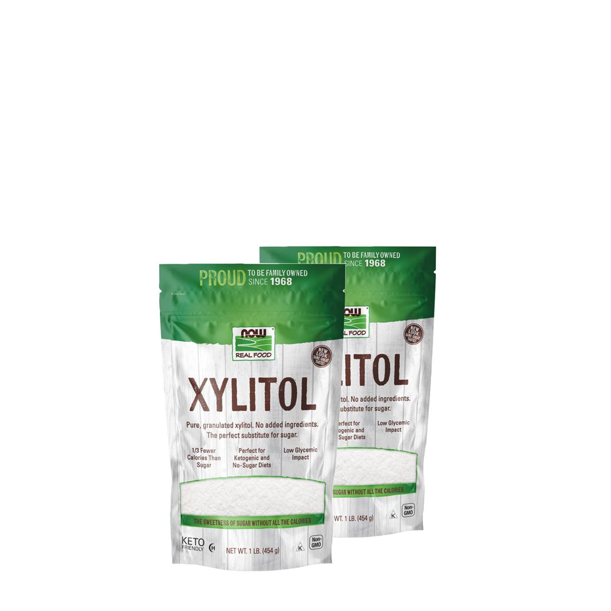 Xilit édesítőszer, Now Xylitol, 2x454 g