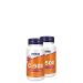 C-vitamin csipkebogyóval 500 mg, Now Vitamin C-500, 2x100 tabletta