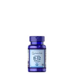 B-12-vitamin 500 mcg, Puritan's Pride Vitamin B-12, 100 tabletta