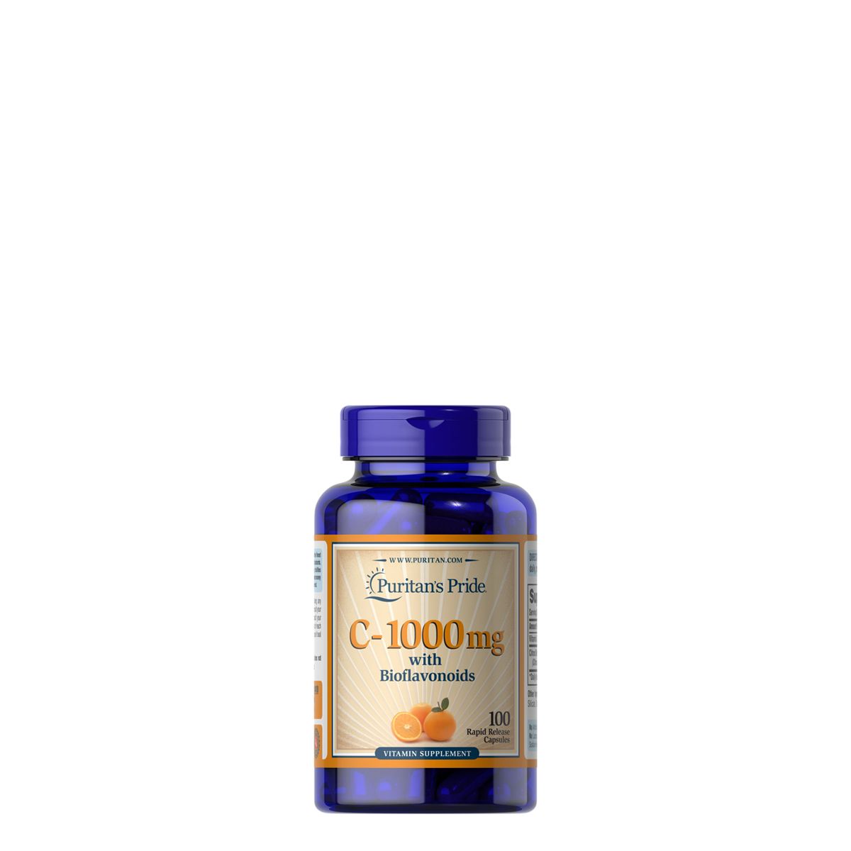 C-vitamin 1000 mg bioflavonoidokkal, Puritan's Pride C-1000 mg, 100 kapszula