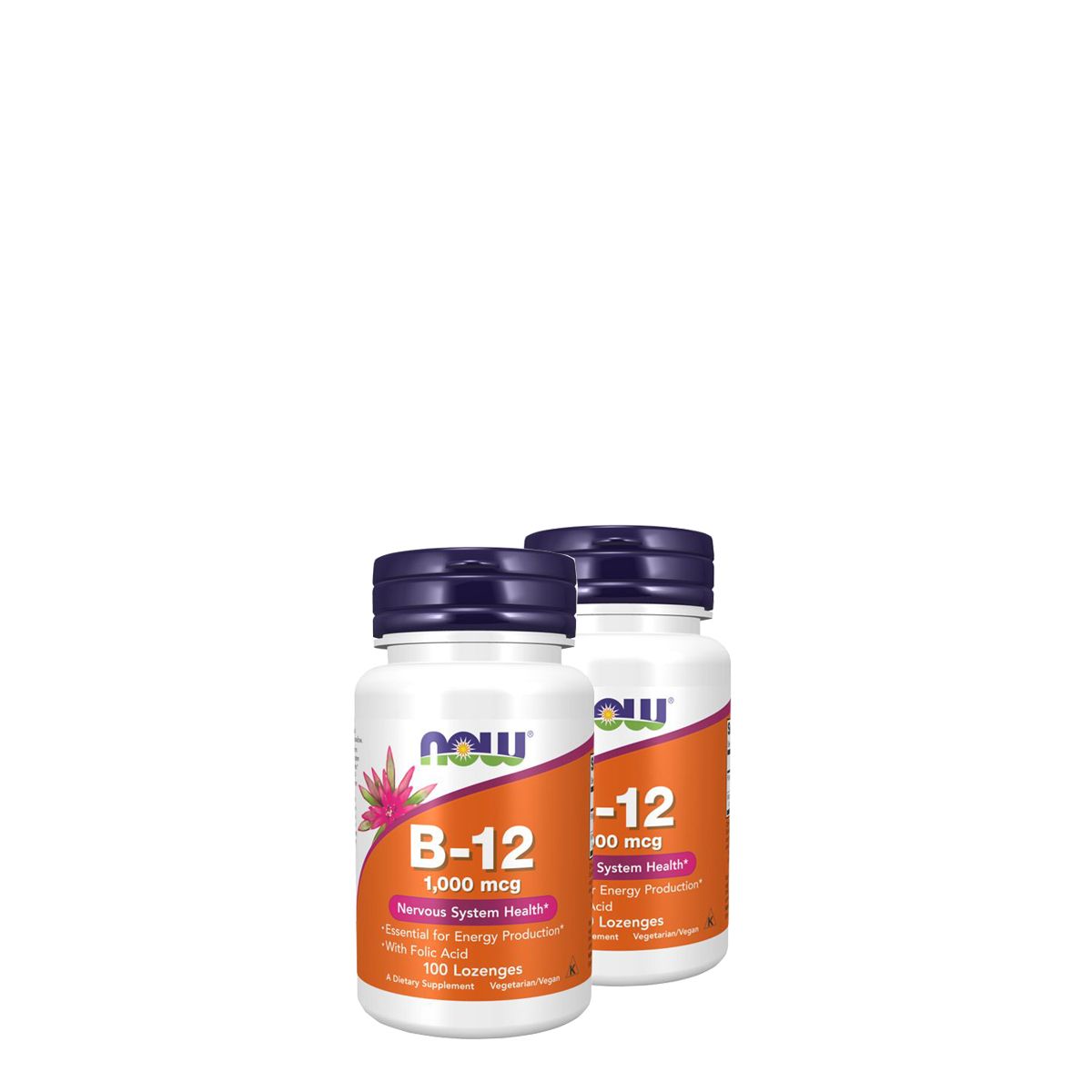 B-12 vitamin 1000 mcg, Now Vitamin B-12, 2x100 tabletta