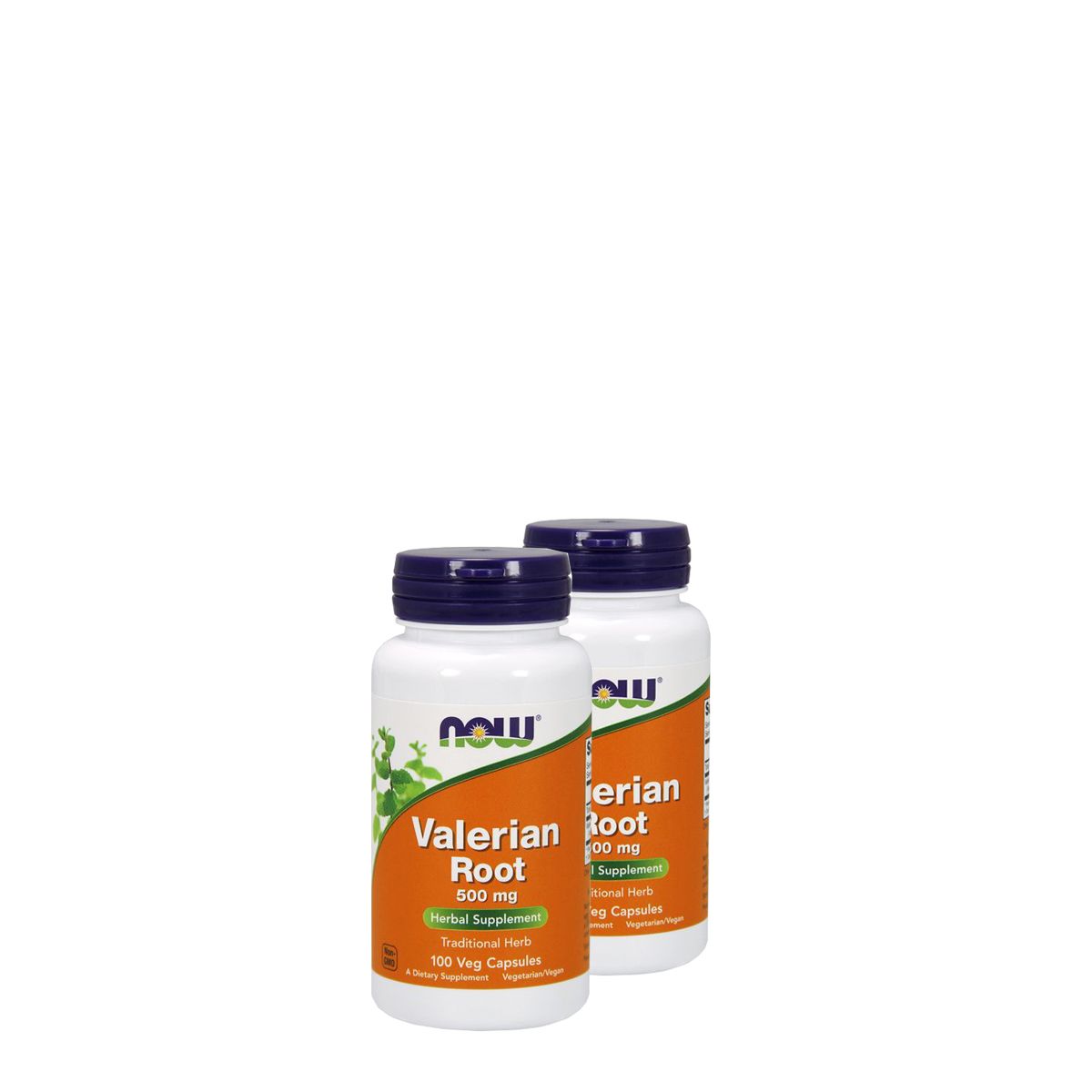 Valeriana gyökér 500 mg, Now Valerian Root, 2x100 kapszula