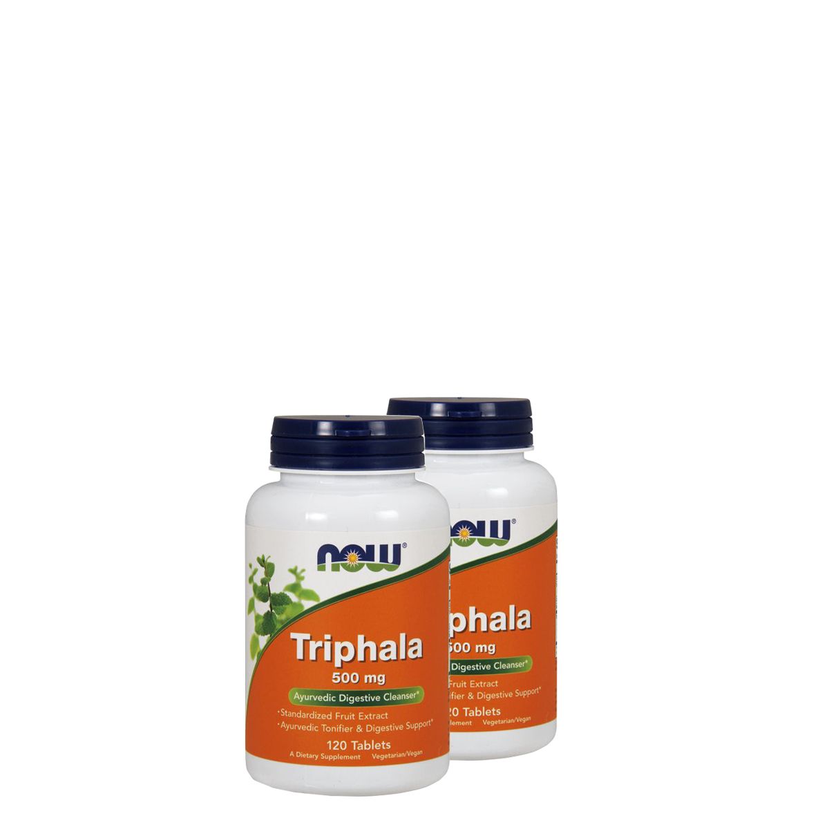Triphala gyógynövény komplex 500 mg, Now Triphala, 2x120 tabletta
