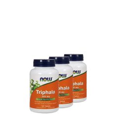 Triphala gyógynövény komplex 500 mg, Now Triphala, 3x120 tabletta