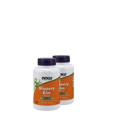Vörös szil 400 mg, Now Slippery Elm, 2x100 kapszula