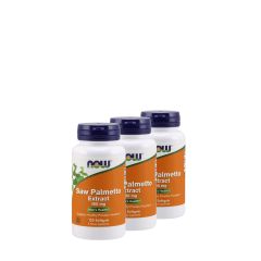Fűrészpálma kivonat 160 mg, Now Saw Palmetto, 3x120 kapszula