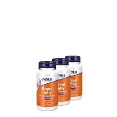 Méhpempő koncentrátum 1500 mg, Now Royal Jelly, 3x60 kapszula