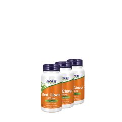 Vörös lóhere 375 mg, Now Red Clover Herbal Supplement, 3x100 kapszula