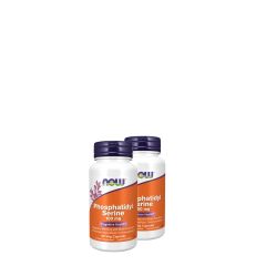 Foszfatidilszerin 100 mg, Now Phosphatidyl Serine, 2x60 kapszula