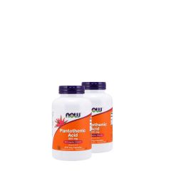 Pantoténsav 500 mg, Now Pantothenic Acid, 2x250 kapszula