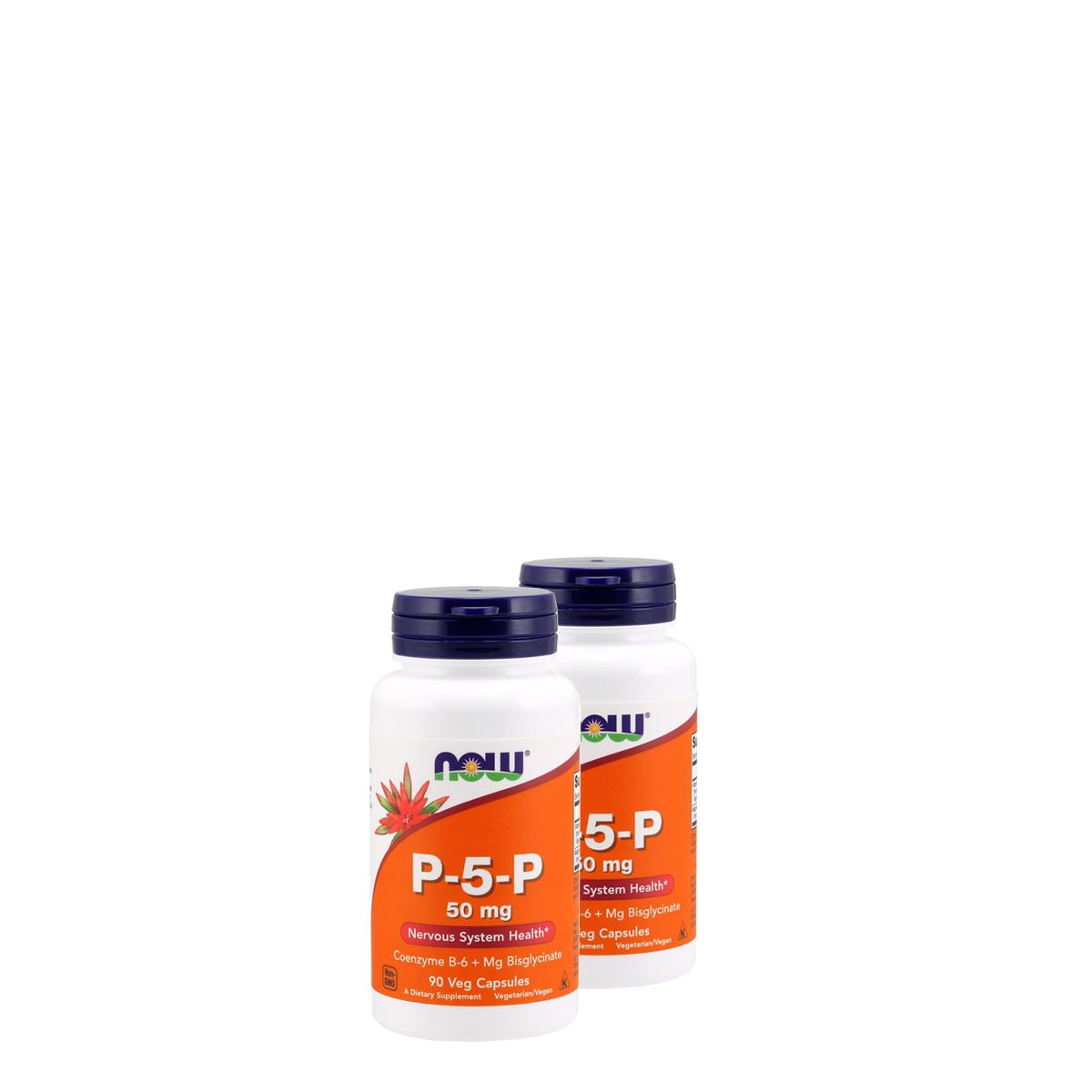 Piridoxál-foszfát 50 mg, Now P-5-P, 2x90 kapszula