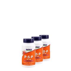 Piridoxál-foszfát 50 mg, Now P-5-P, 3x90 kapszula